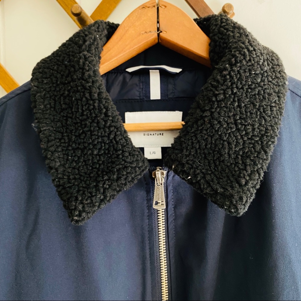 Cole Haan Signature Bomber Jacket - Picture 3 of 8